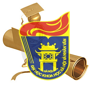 logo của trường QHX - Trường đại học khoa học xã hội và nhân văn (ĐHQG Hà Nội)