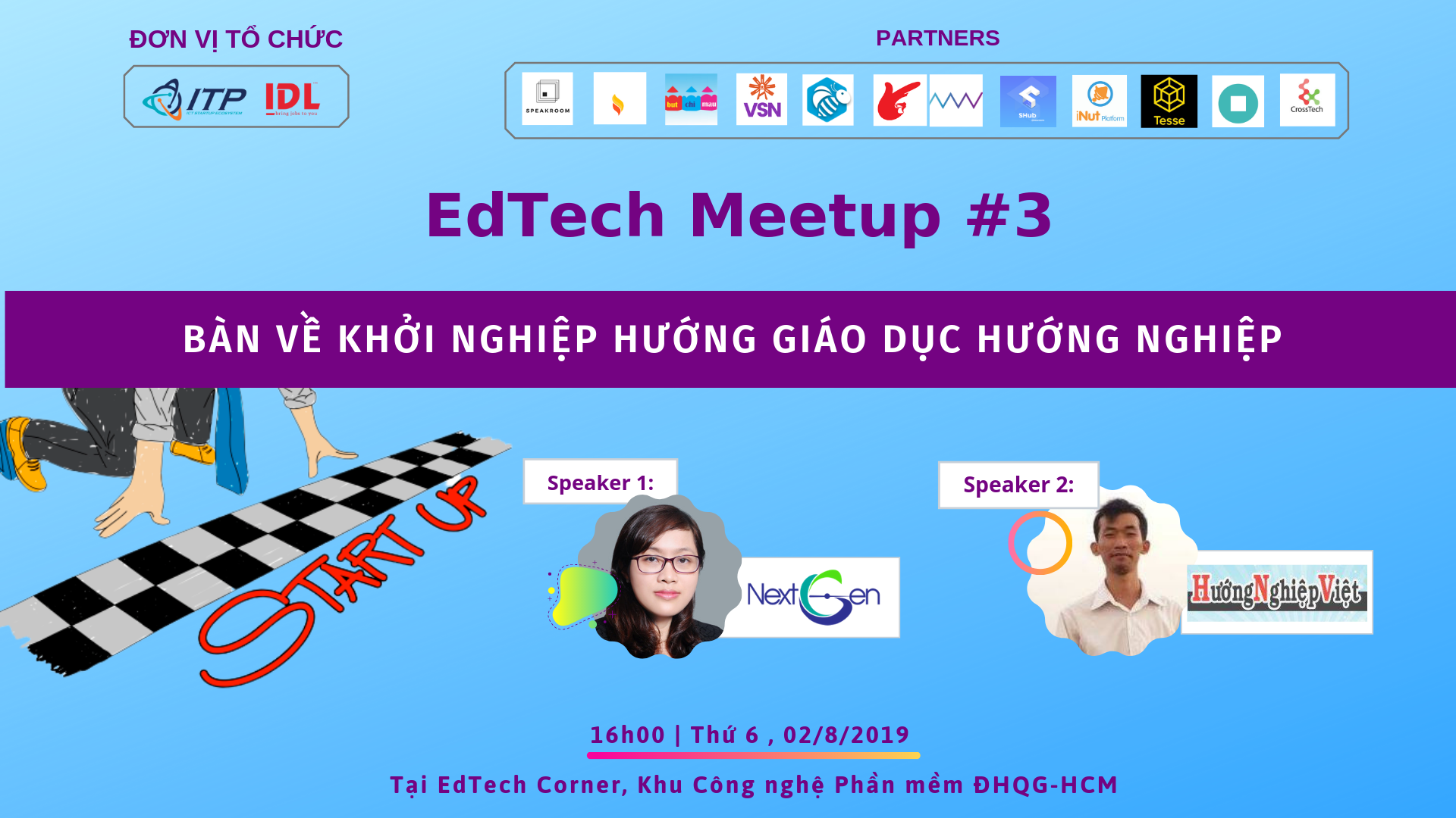 Hướng nghiệp Việt tham gia Edtech Meetup tháng 8/2019