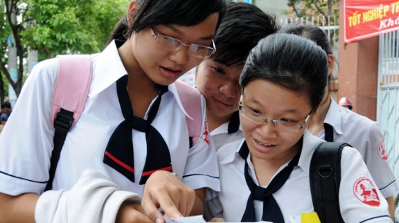 TP.HCM công bố kết quả thi tốt nghiệp THPT 2012