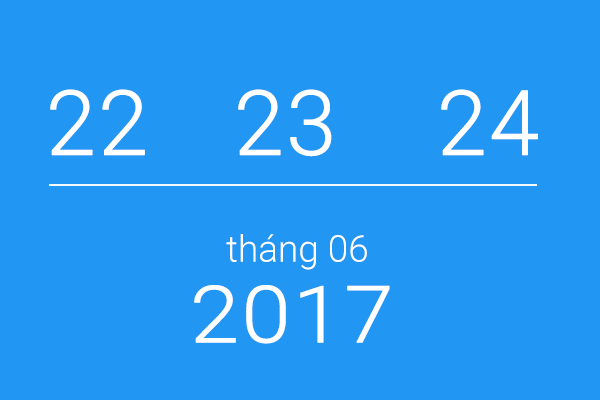 Ngày thi tốt nghiệp THPT 2017 là ngày 22,23 và sáng 24 tháng 06 năm 2017